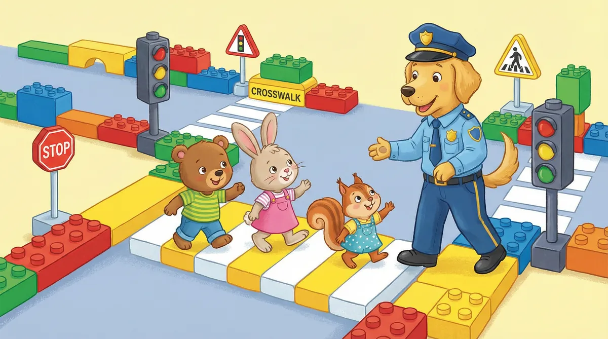 交通安全小课堂 - 儿童动画 安全教育